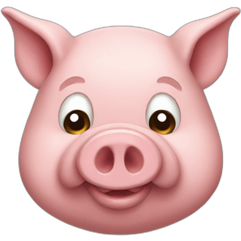 pig head emoji