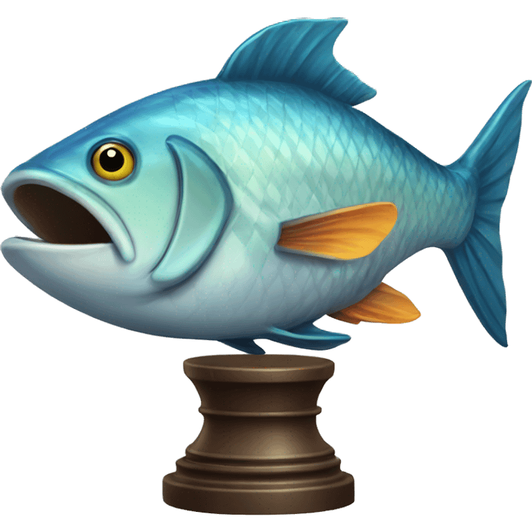 fish trophy emoji