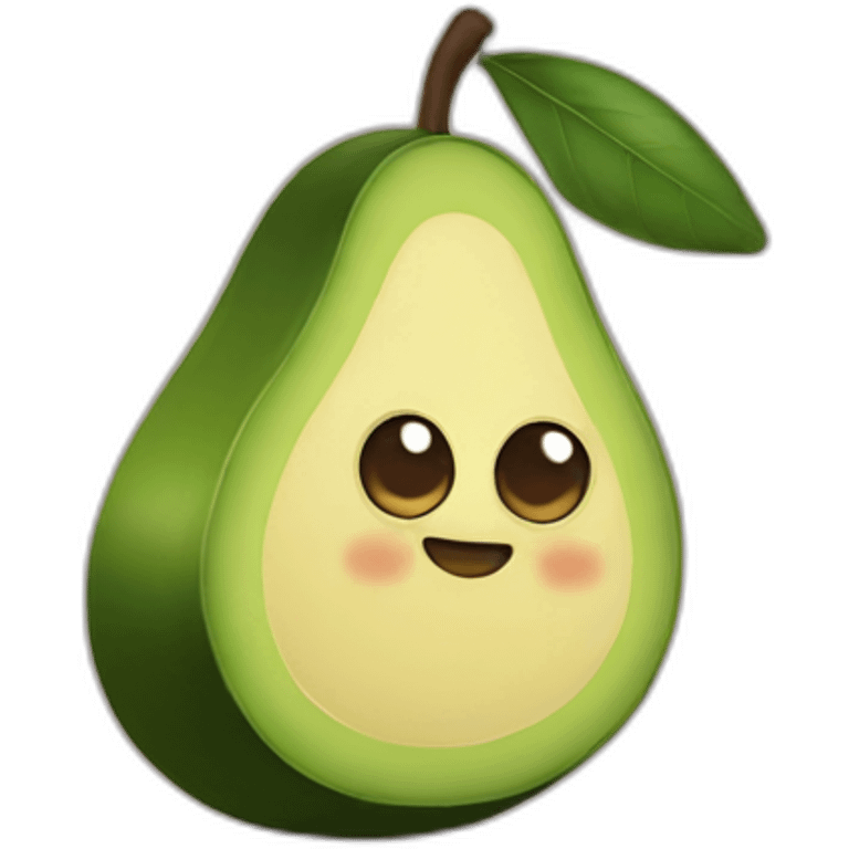 cute avocado emoji