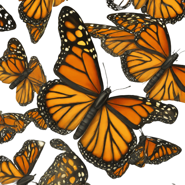 Monarch butterfly  emoji