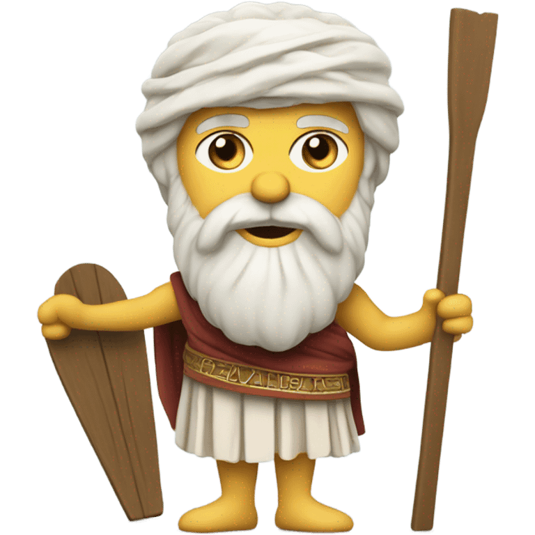 Socrates on skis  emoji