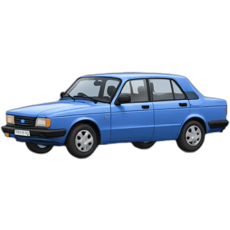 blue lada 2110 emoji