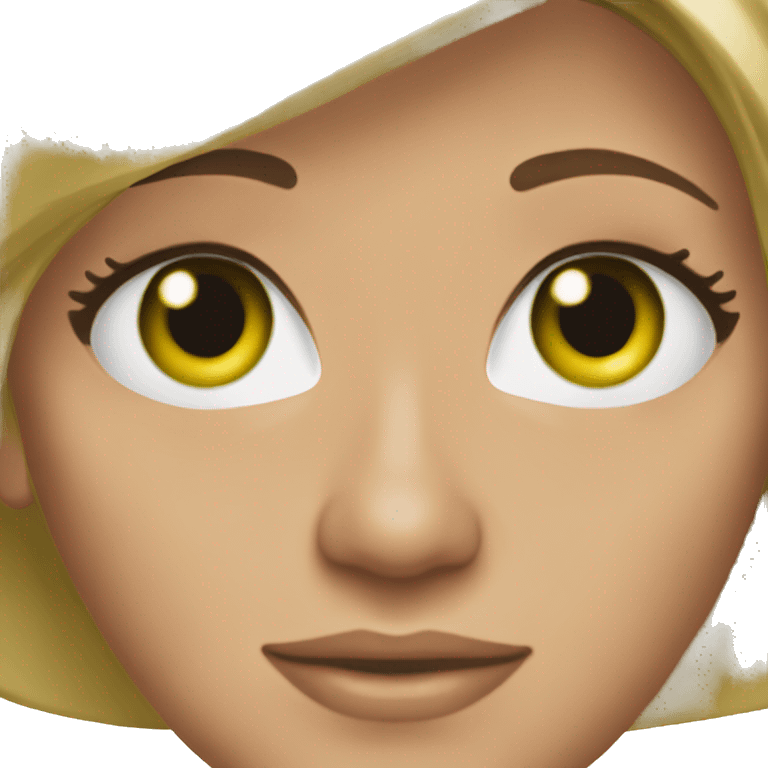 Rachel Green friends green eyes emoji