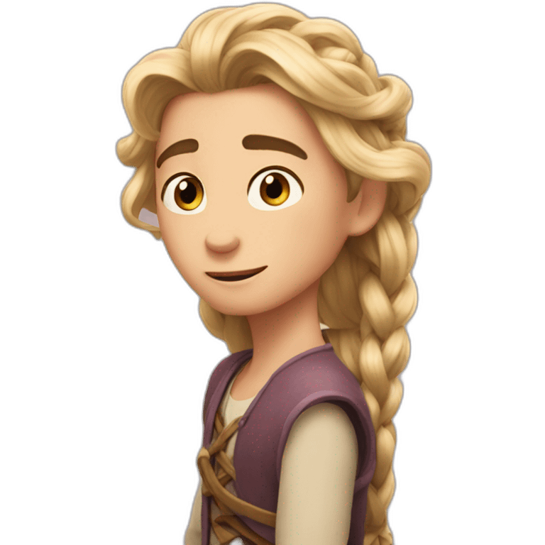 Tangled emoji