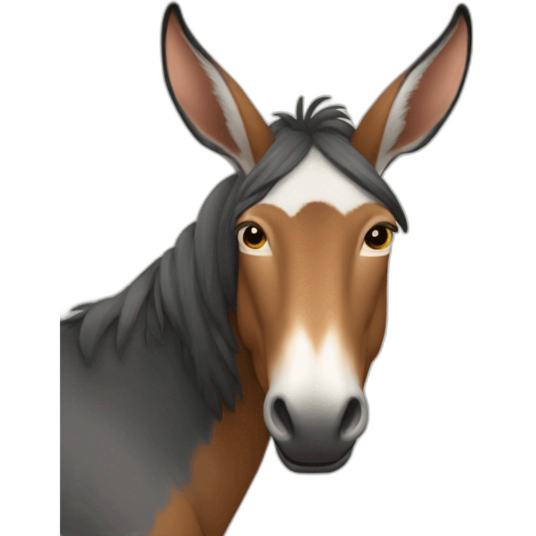 long eared mule emoji