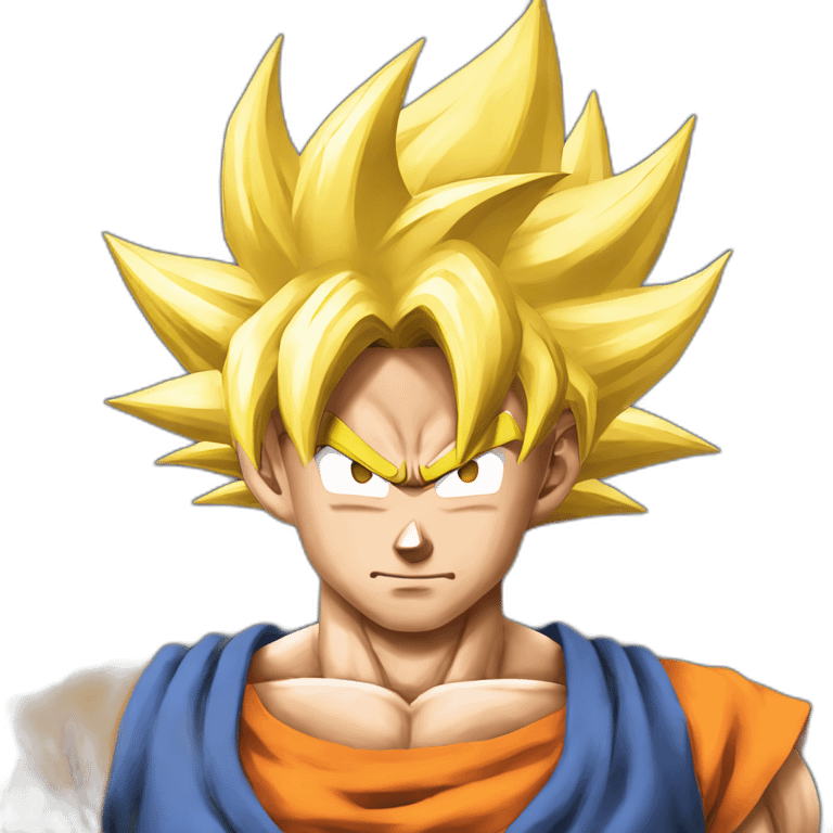 goku super sayan emoji