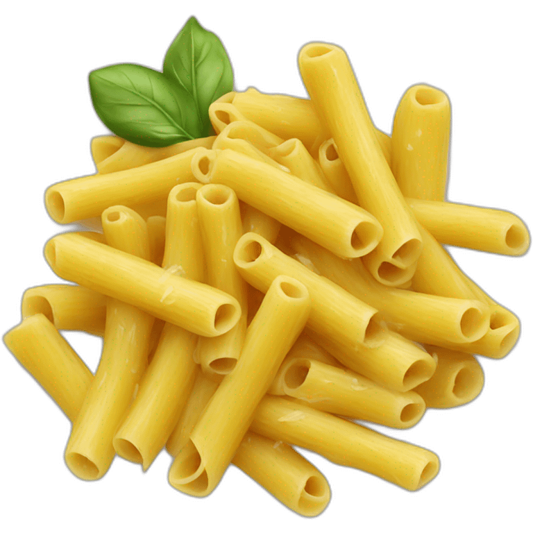 Pasta with garlic bread  emoji