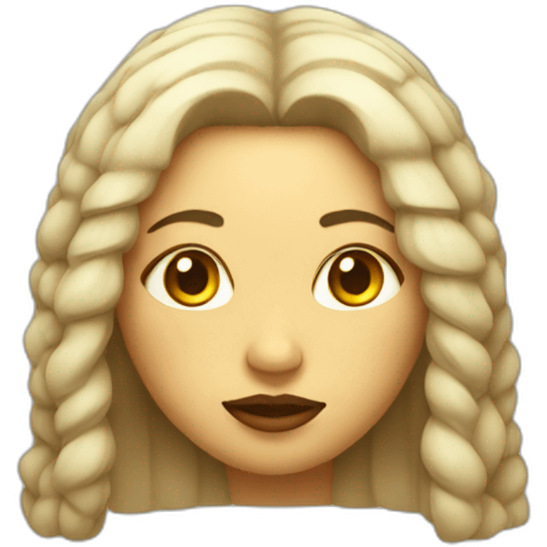 Femme moche emoji