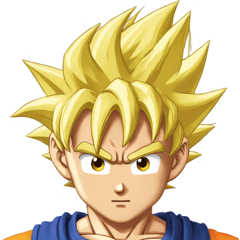 Goku sayen dragon ball emoji