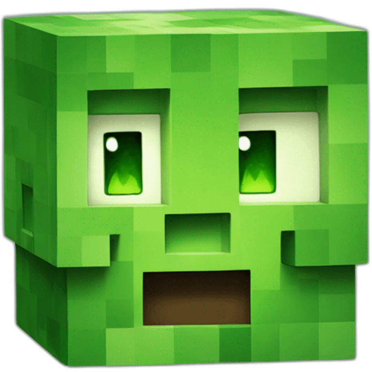 Minecraft creeper emoji