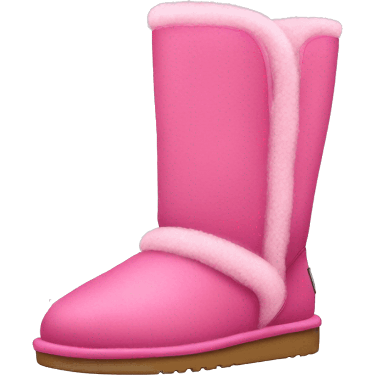 Pink Ugg boots emoji