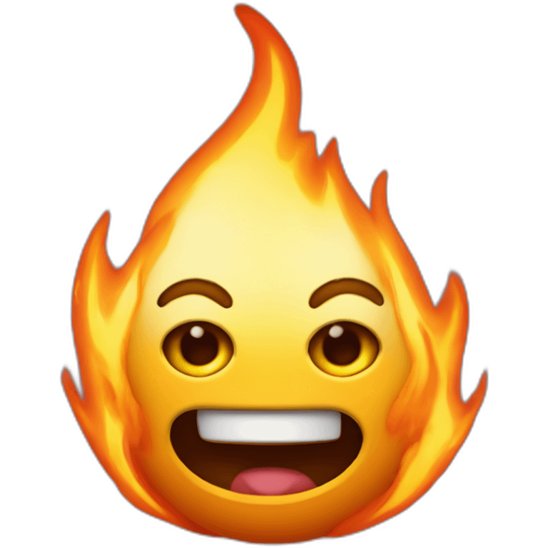 Cœur en feu brisé emoji