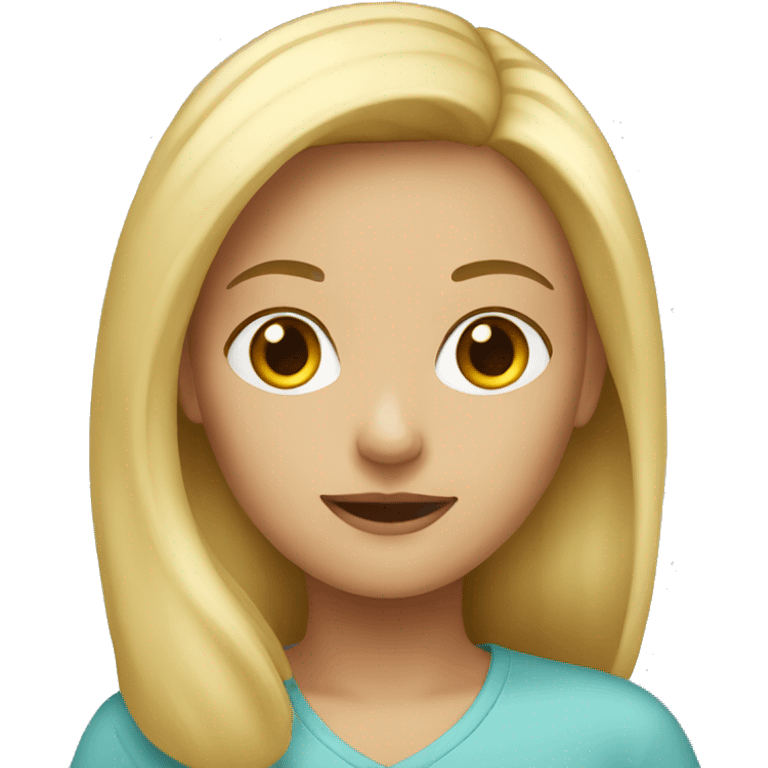 Girl blonde emoji