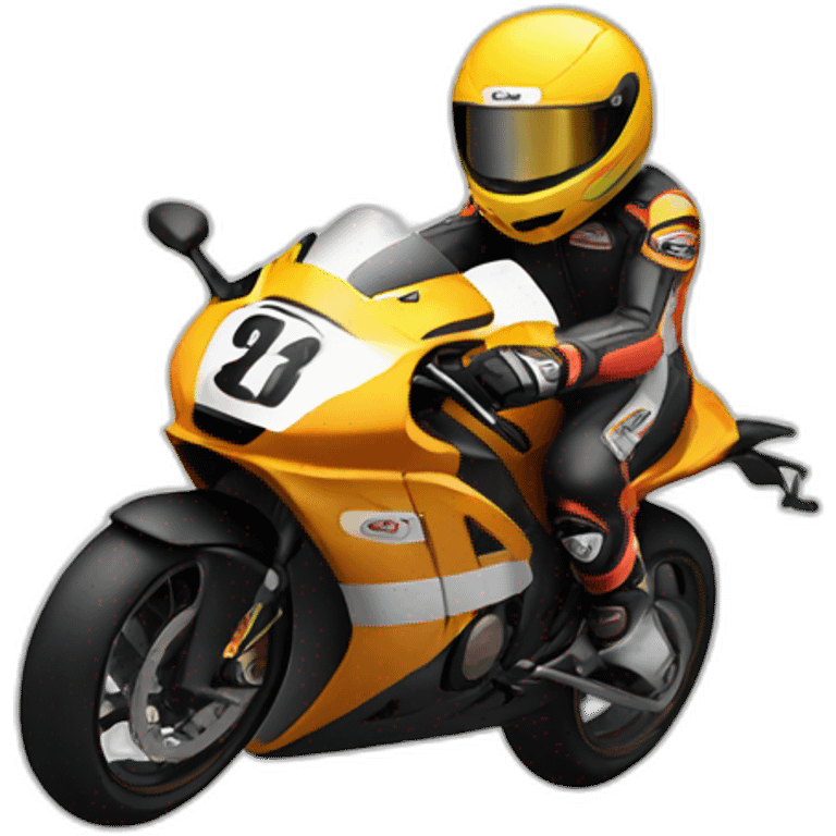 motorcycle-racer emoji