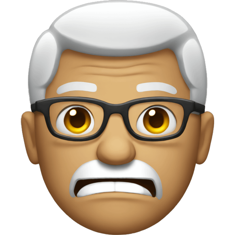 angry teacher emoji