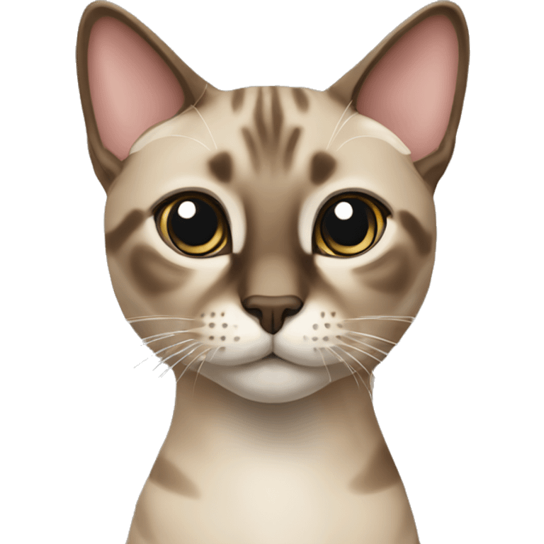 tabby siamese cat emoji