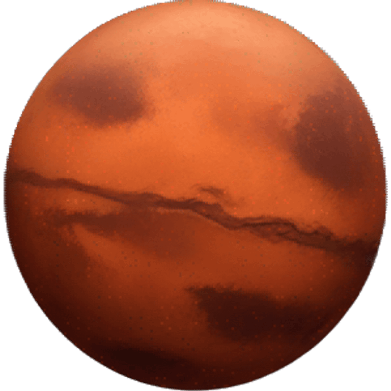 Planet mars emoji