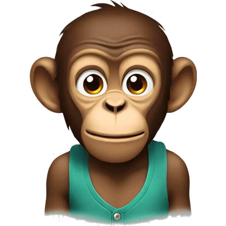 Bored monkey  emoji