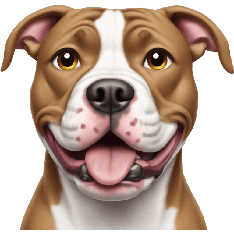 Shocked bluenosed pitbull emoji