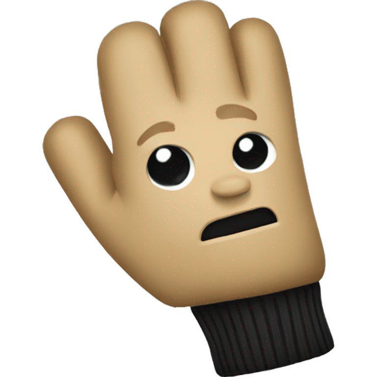 donald tusk in gloves emoji