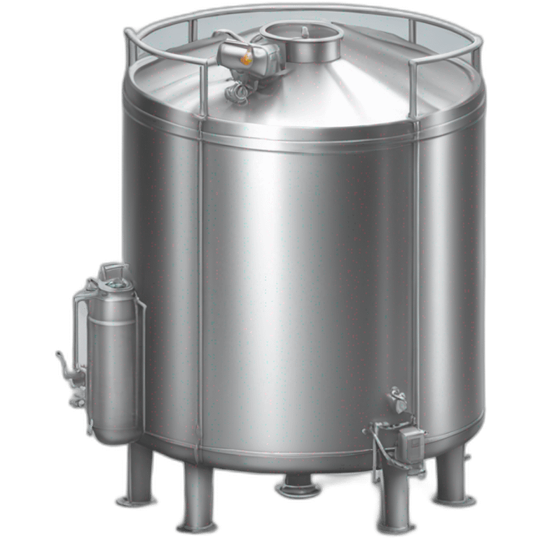 Stainless vertikal beer tank emoji