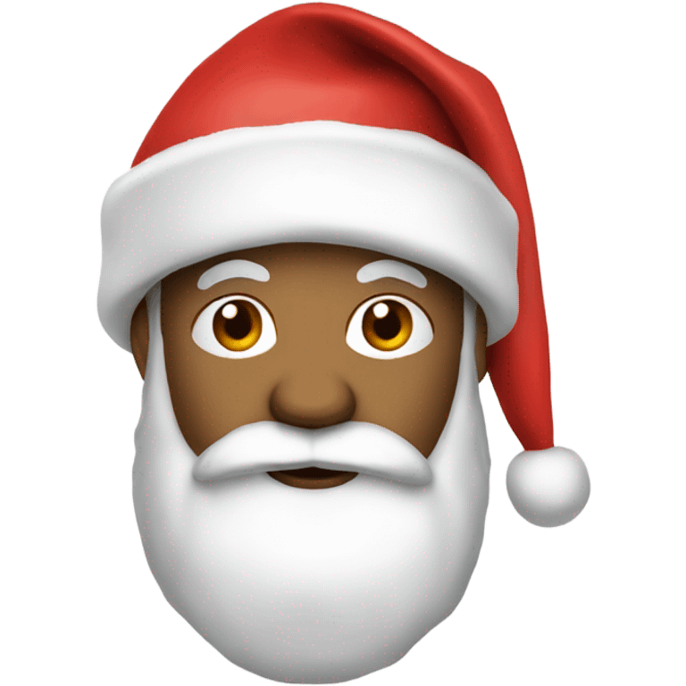 Create my image wearing santa hat emoji