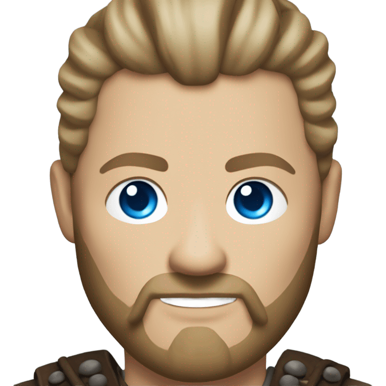 Ragnar lothbrok Viking blue eyes emoji