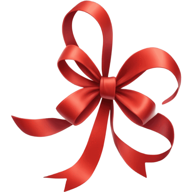 A red bow emoji