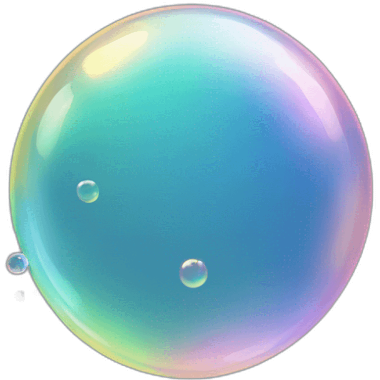 soap bubble emoji