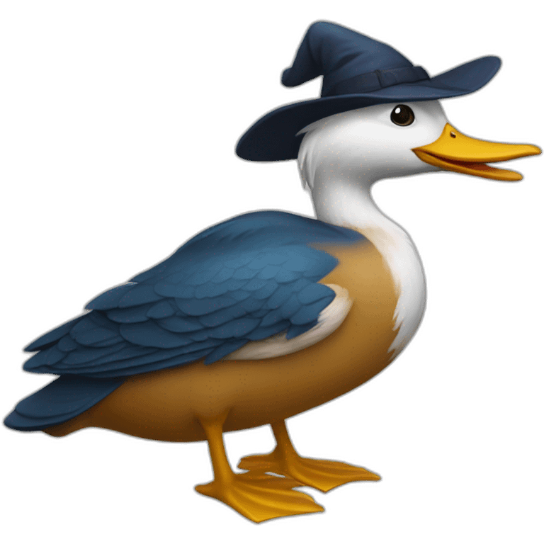 Canard sorcier emoji