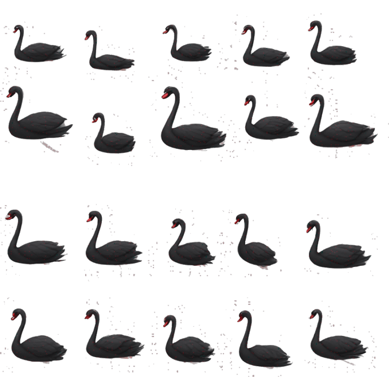 Black Swan emoji