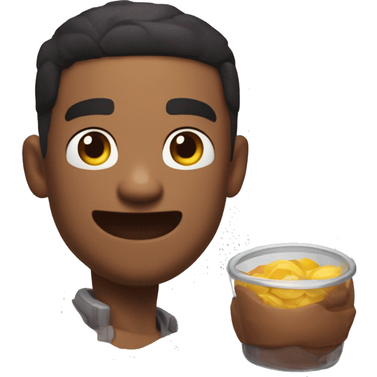 La tête de Nani Arès dans le jeu brawl stars  emoji