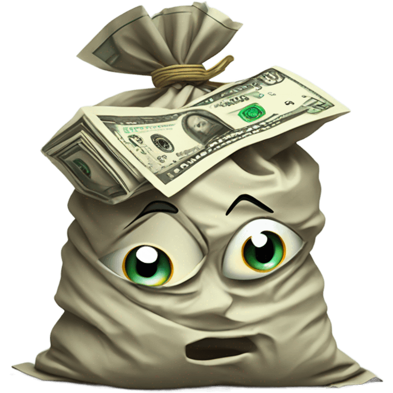 scared money emoji