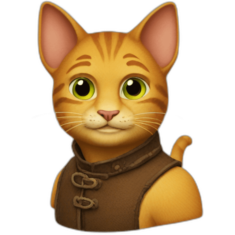 Puss in boots shrek emoji