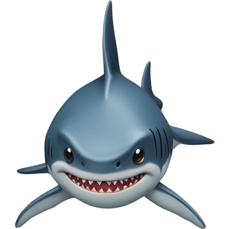 Shark mind blowing  emoji