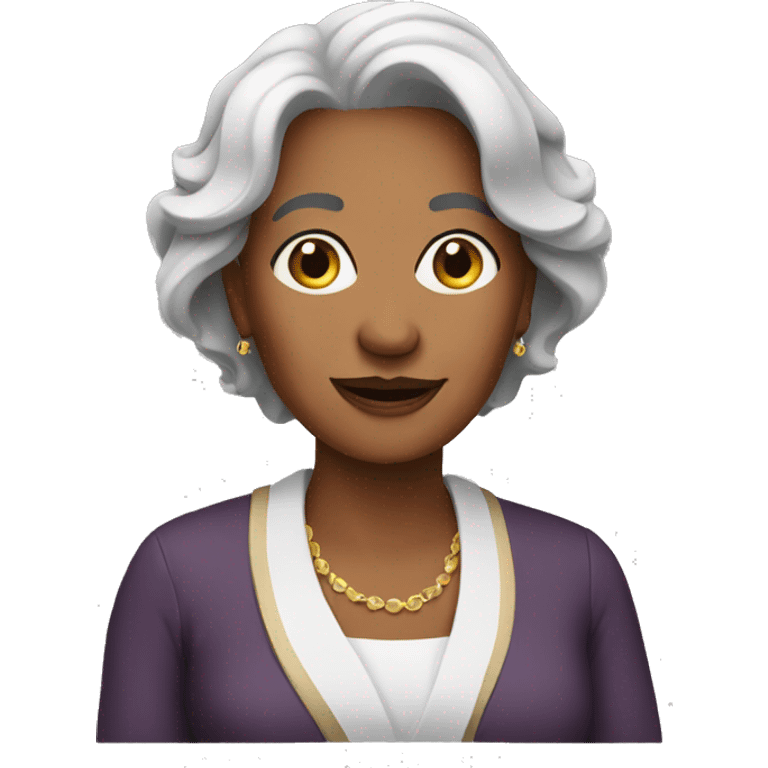 mature woman emoji