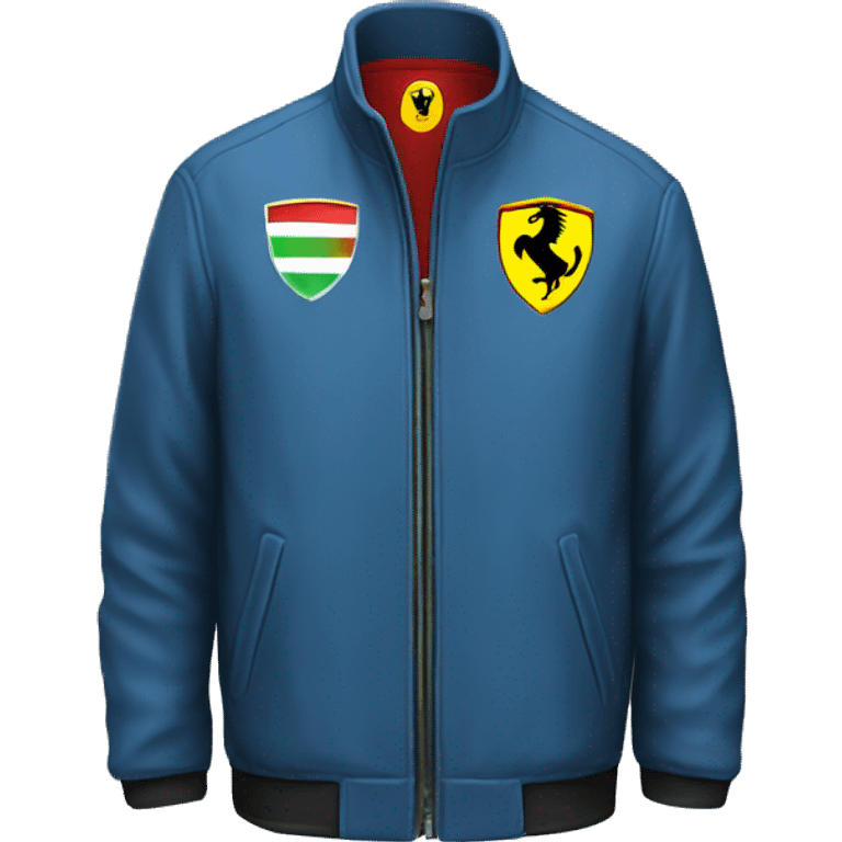 ferrari jacket emoji