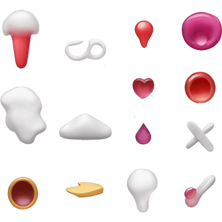 Menstrual mysteries symbols emoji