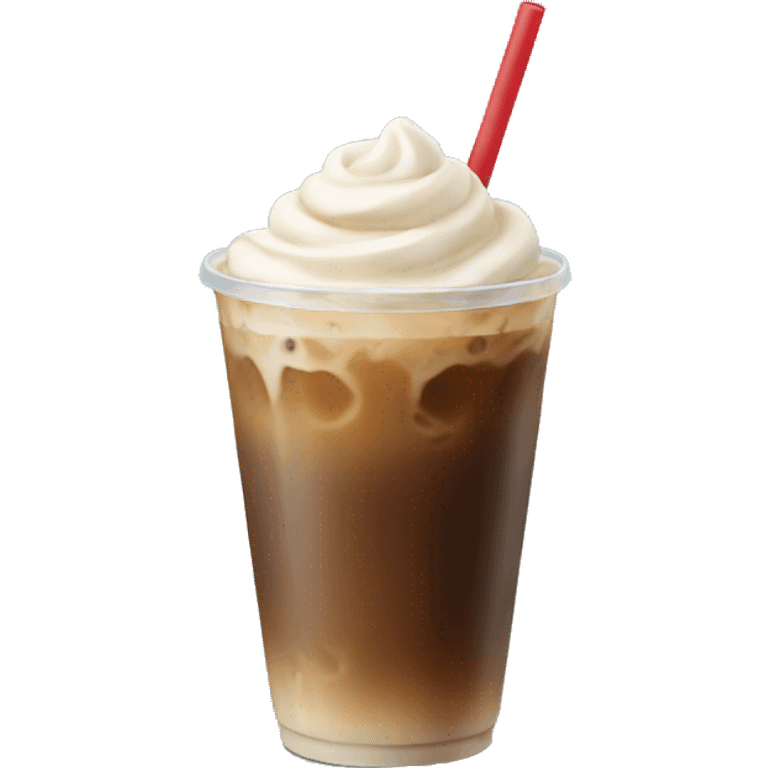 Ice coffee emoji