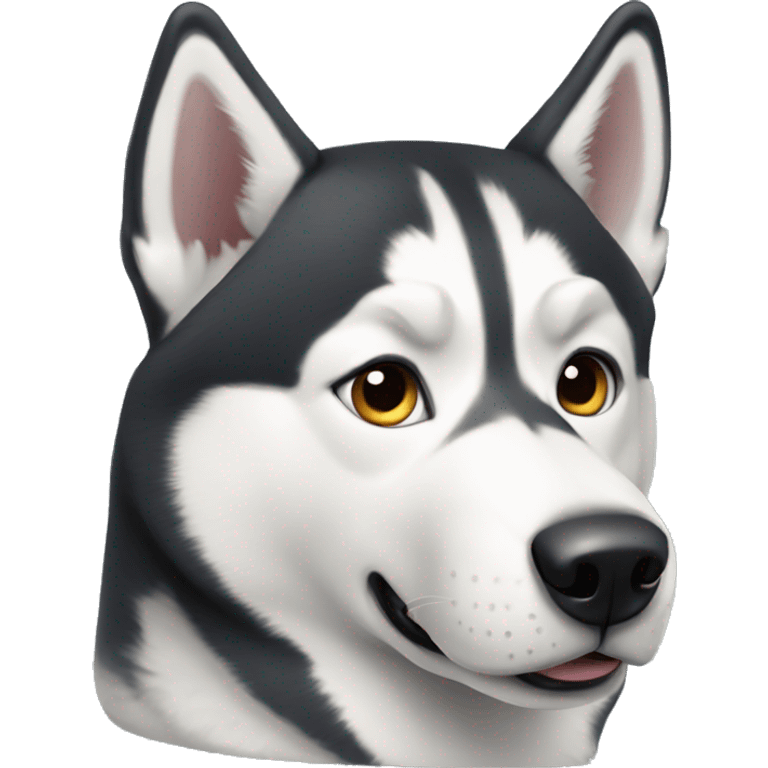 Siberian husky  emoji