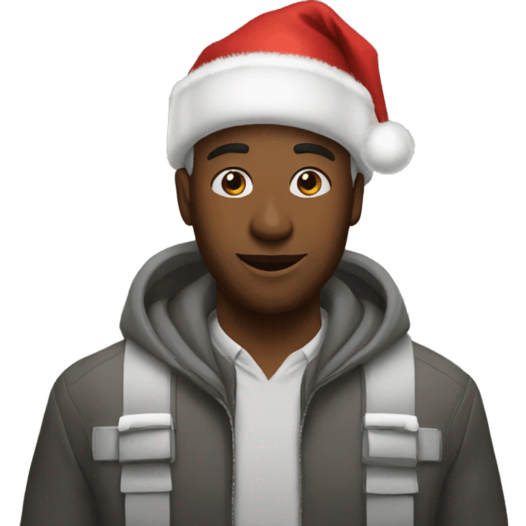 Christmas at airport  emoji