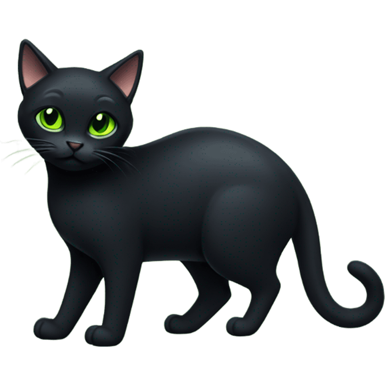 Black cat emoji