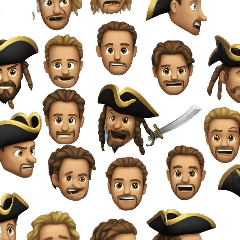 Cassiopée dans Pirates des Caraïbes emoji