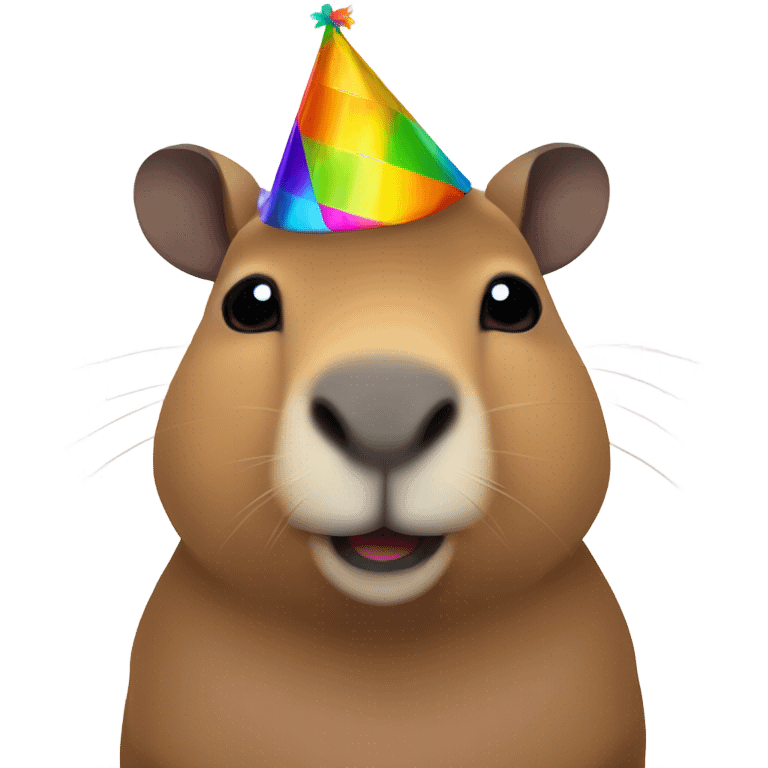 party capybara emoji