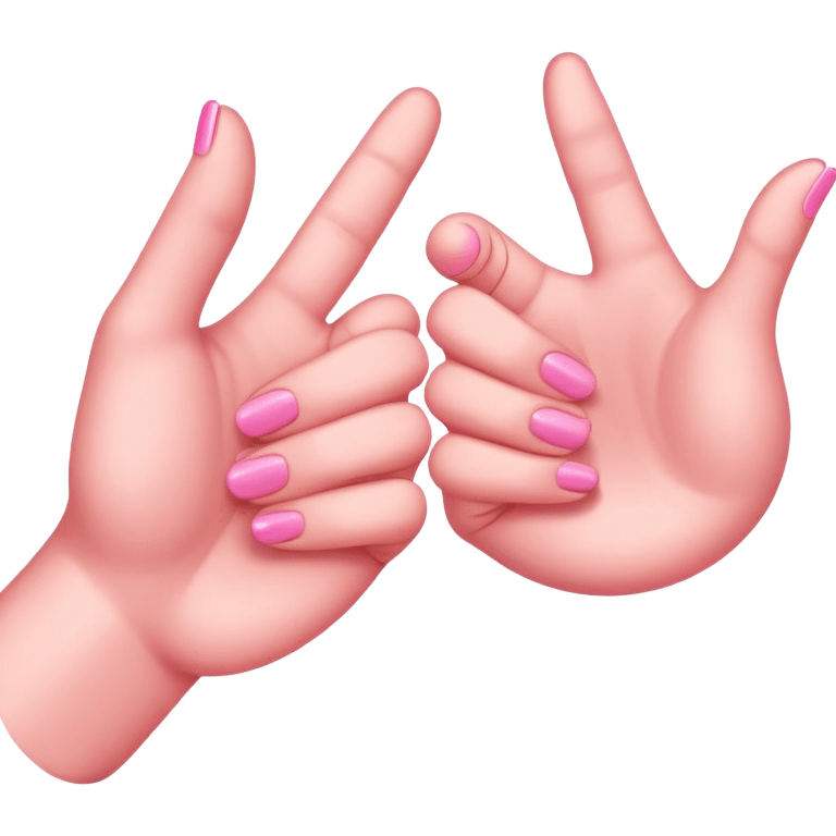 Pinky promise  emoji