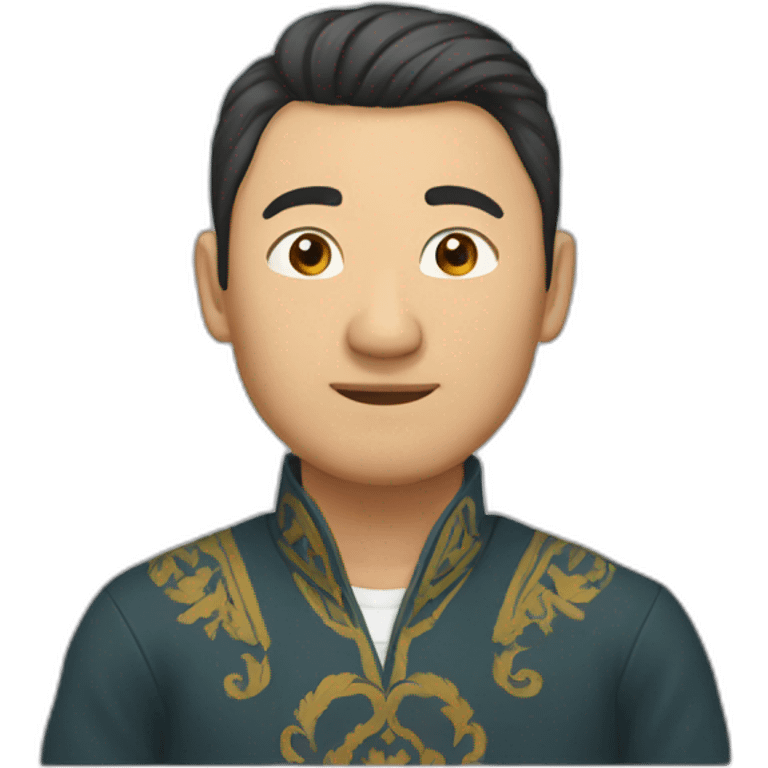 Kazakh man emoji