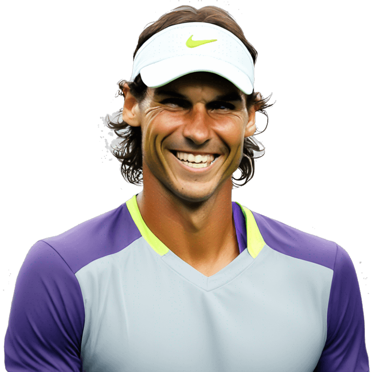 Rafa Nadal smiling emoji