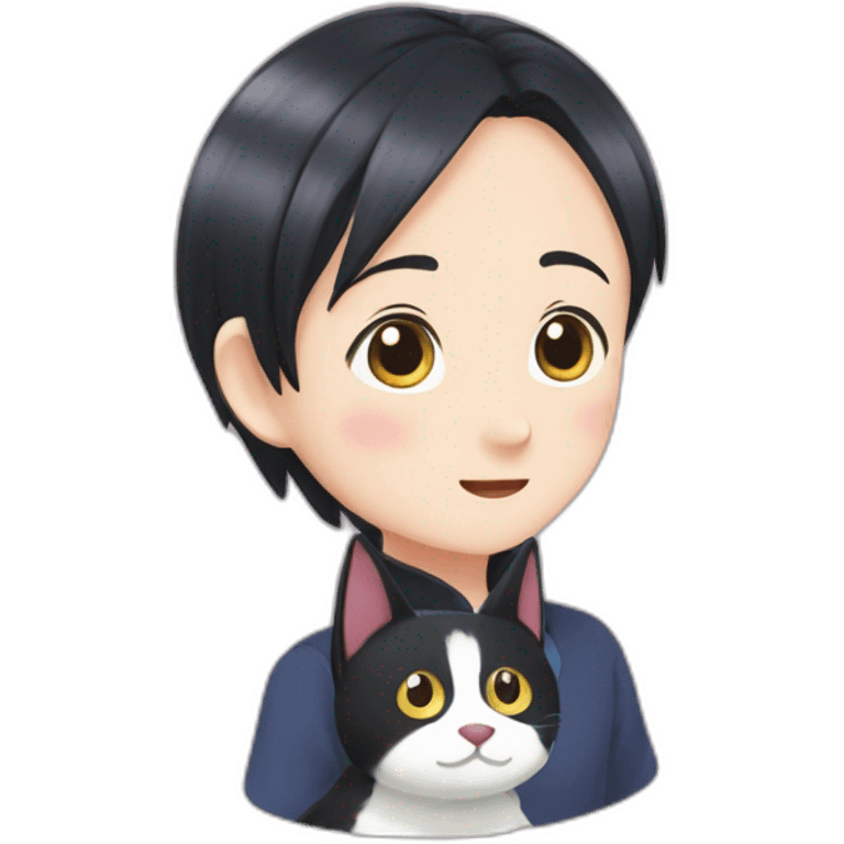 Jiji of Ghibli kiki’s delivery anime emoji