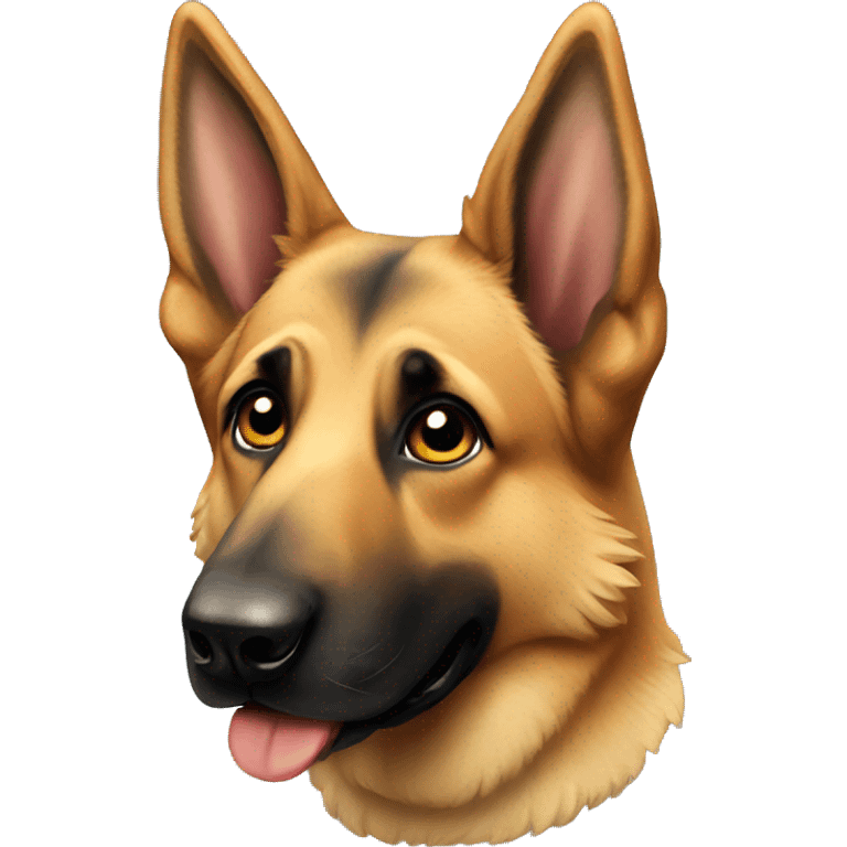 German shepherd  emoji