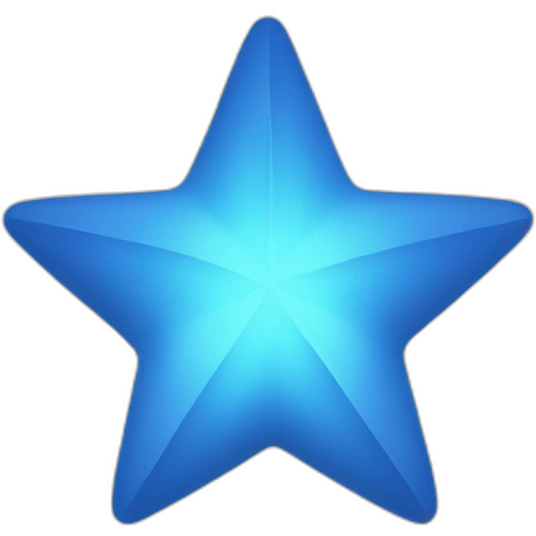 Blue star emoji